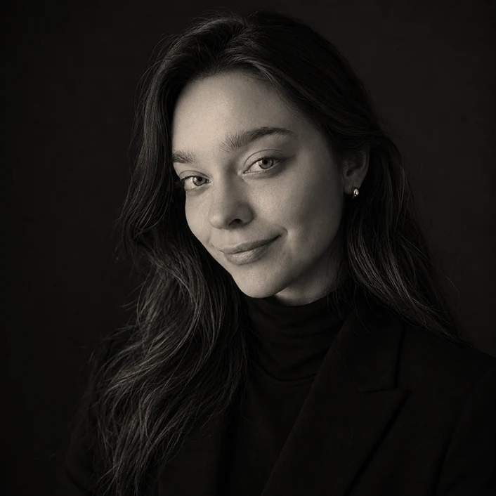 Portrait of Veronika Lychagina.